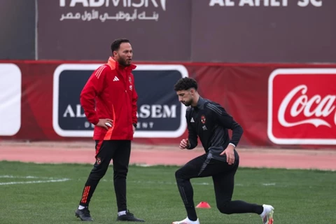 الأهلي ضد أورلاندو.. تطورات تأهيل وسام أبو علي وموعد انتظامه في التدريبات